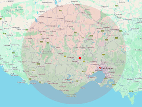 Map - BMC Sandblasting + Water Cartage